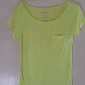 cute neon green tshirt American Eagle